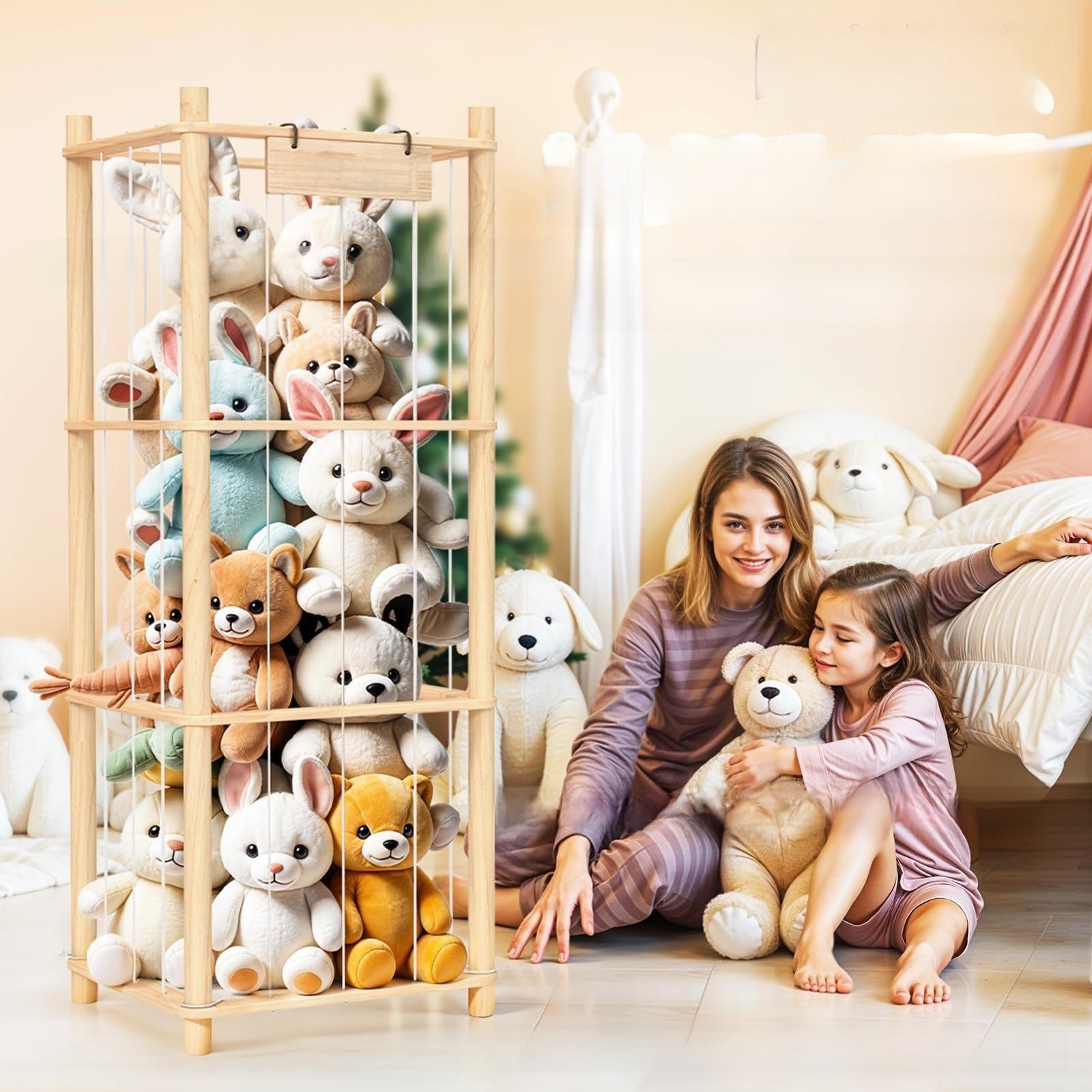 Wooden Storage Rack