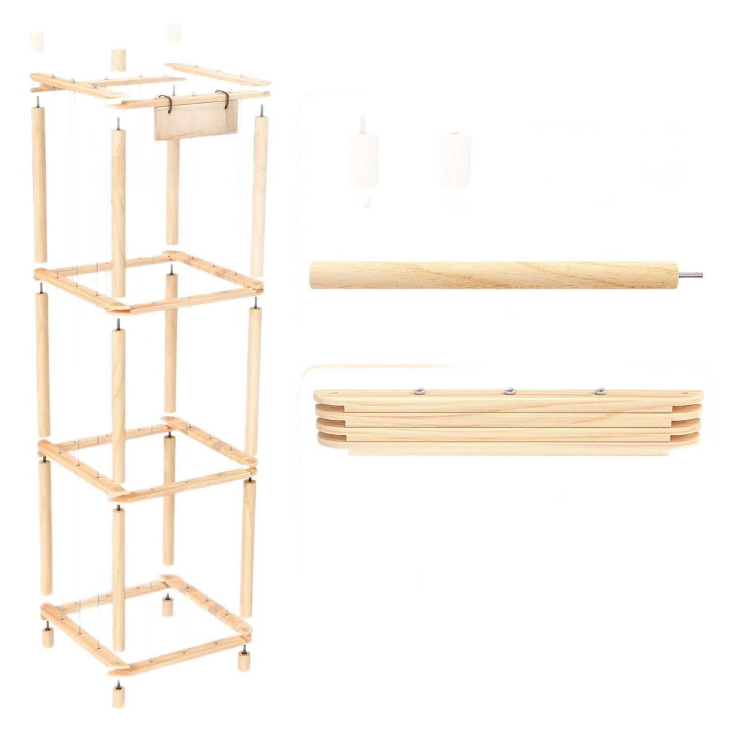 Wooden Storage Rack