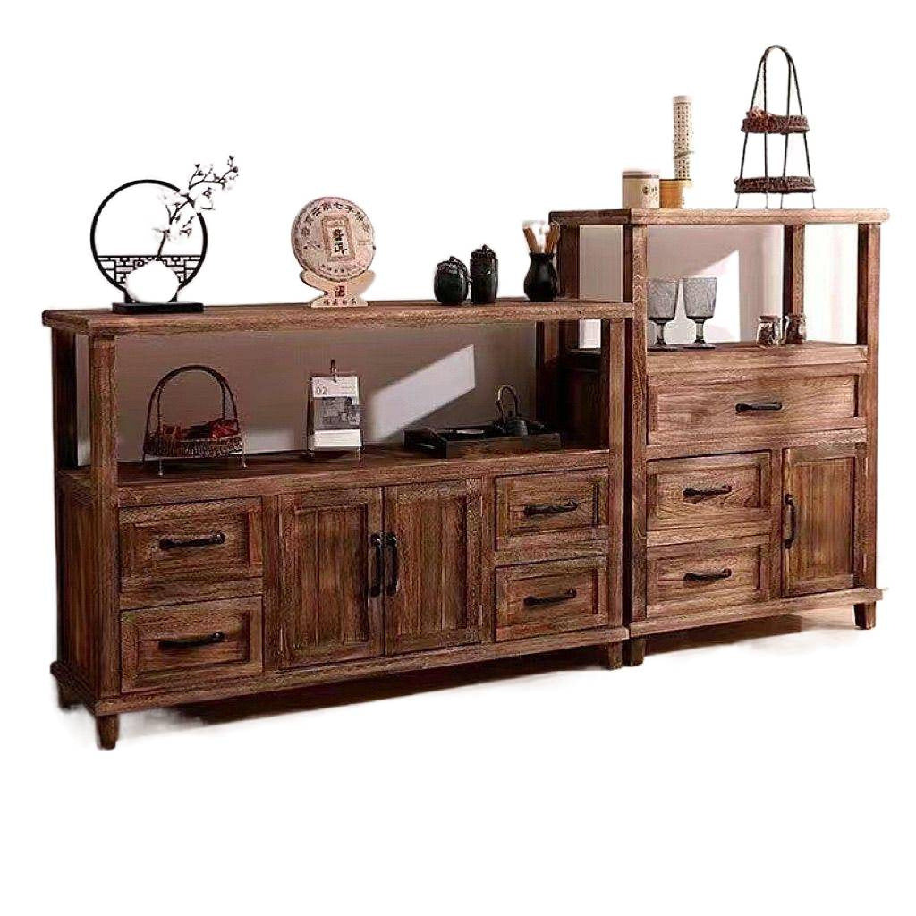 Wooden tea cabinet