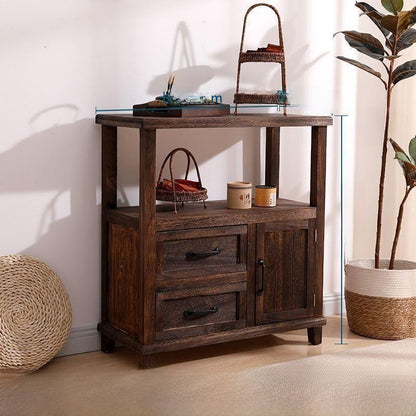 Wooden tea cabinet