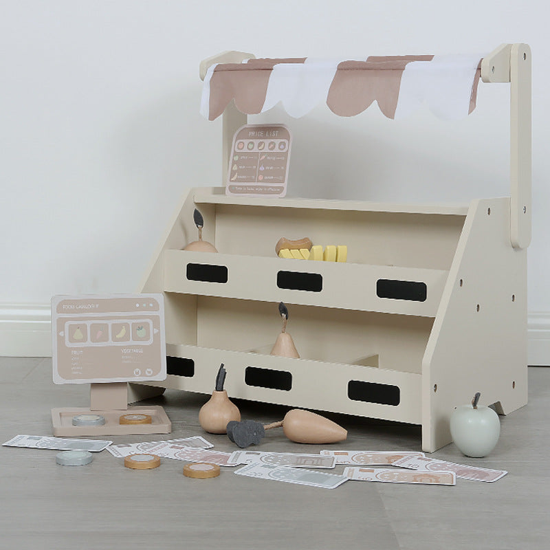 Wooden toy furniture