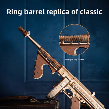 wooden toy gun