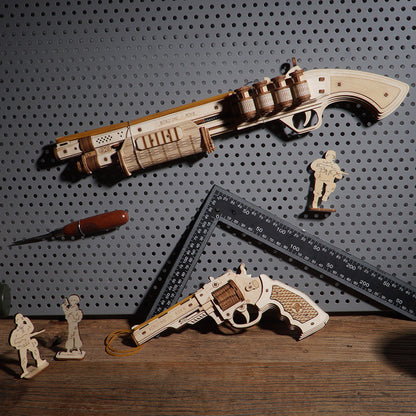 wooden toy gun