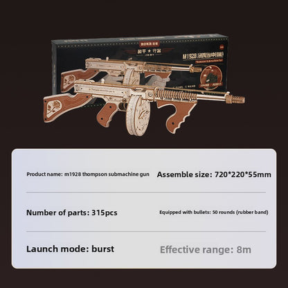 wooden toy gun