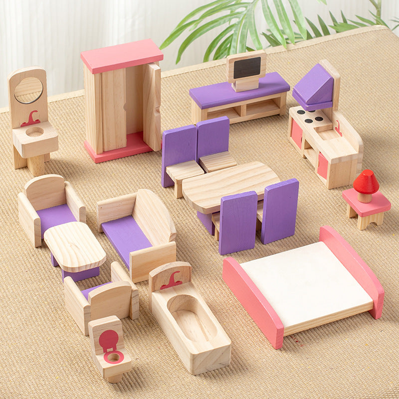 wooden toy set