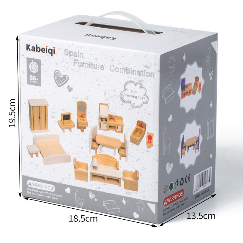 wooden toy set