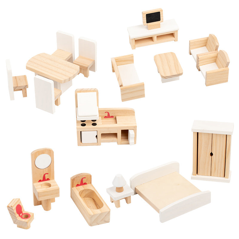 wooden toy set