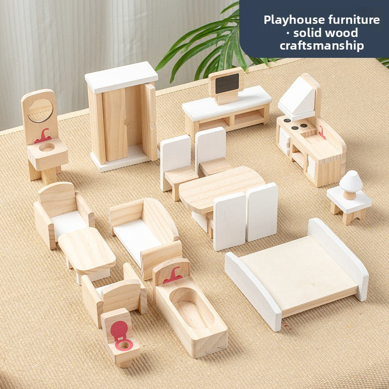 wooden toy set