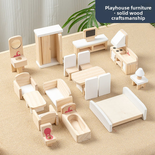 wooden toy set