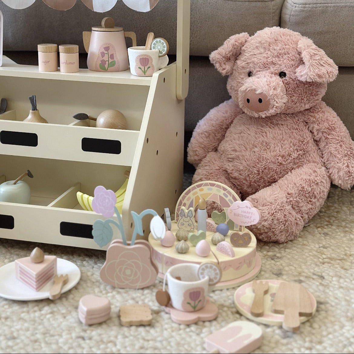 wooden toy set