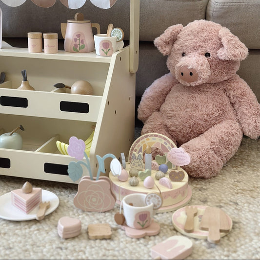 wooden toy set