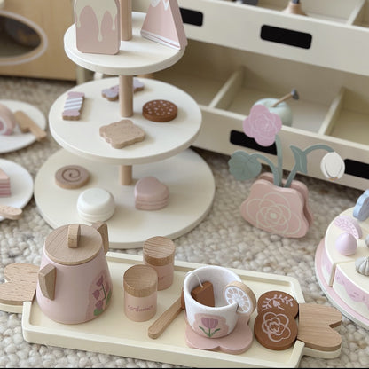 wooden toy set