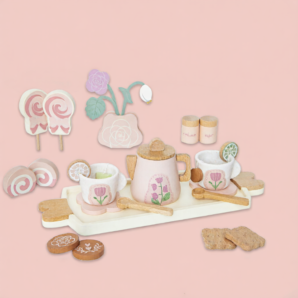 wooden toy set