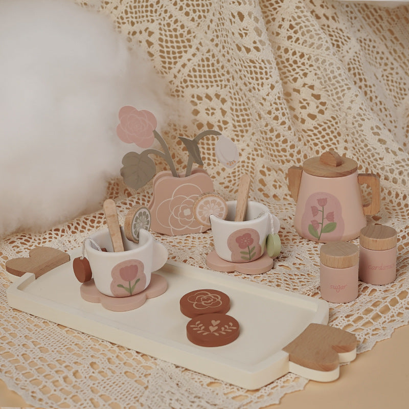 wooden toy set