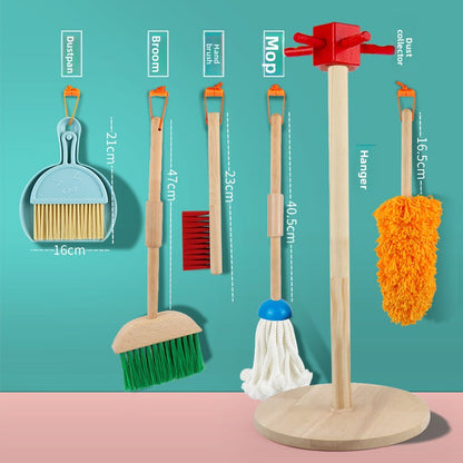 wooden toy set