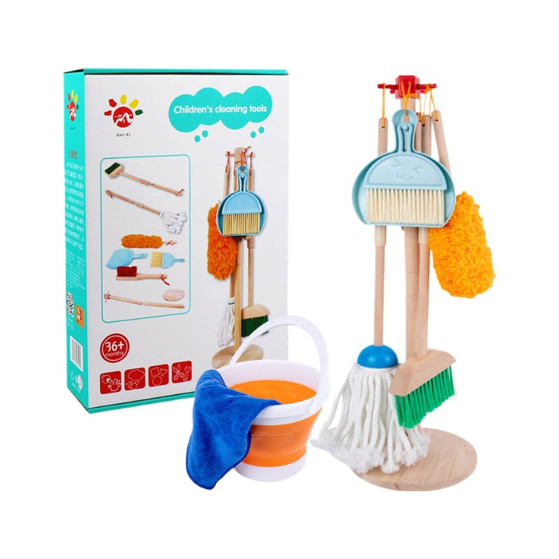 wooden toy set