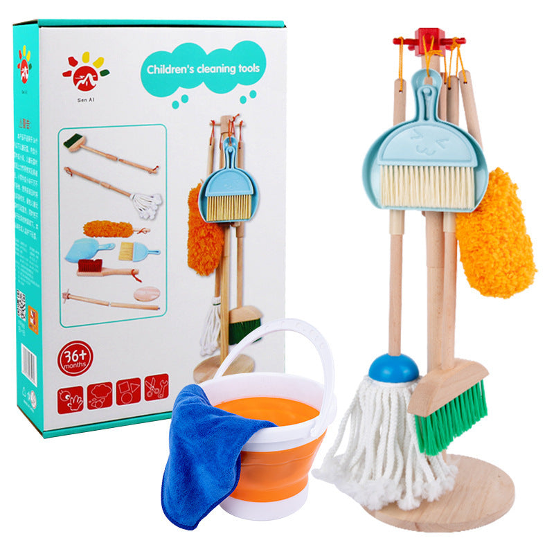 wooden toy set