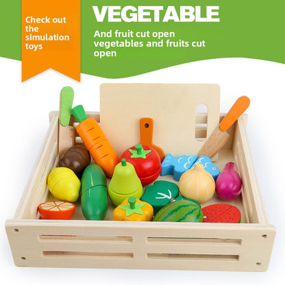 wooden toy set