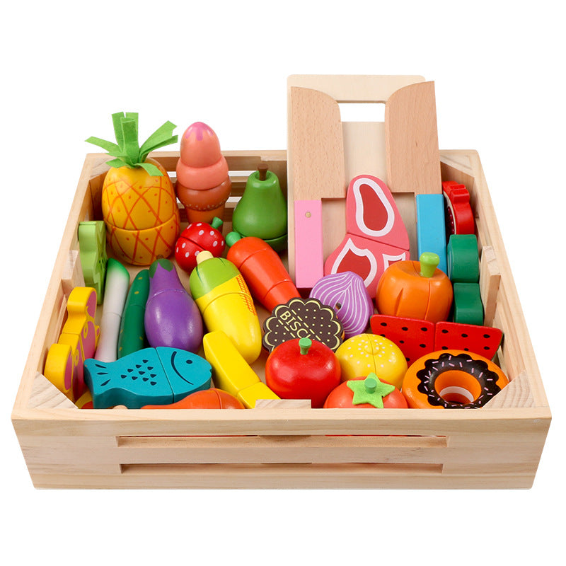 wooden toy set
