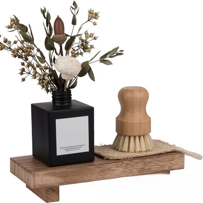Wooden tray support