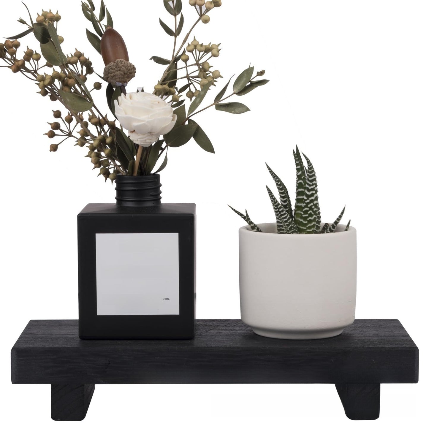 Wooden tray support