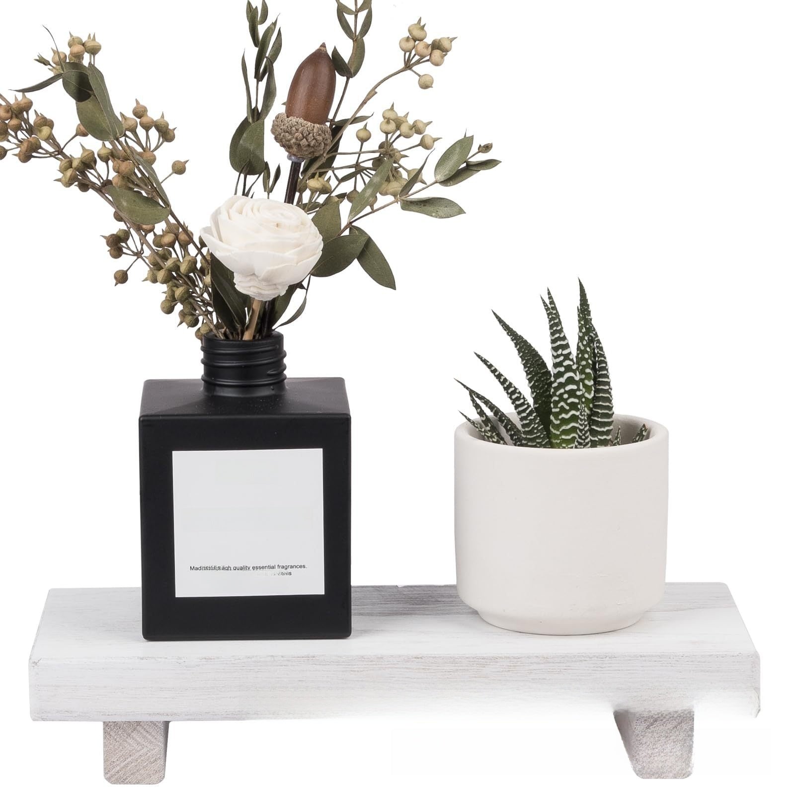 Wooden tray support