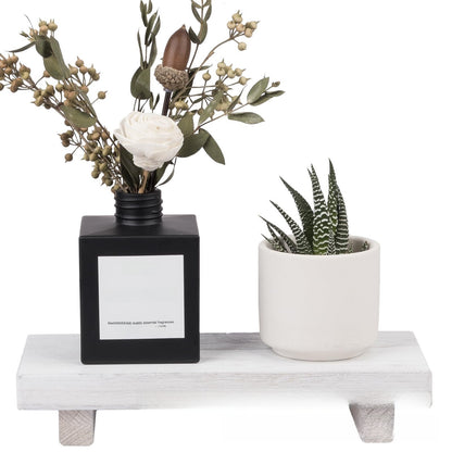 Wooden tray support