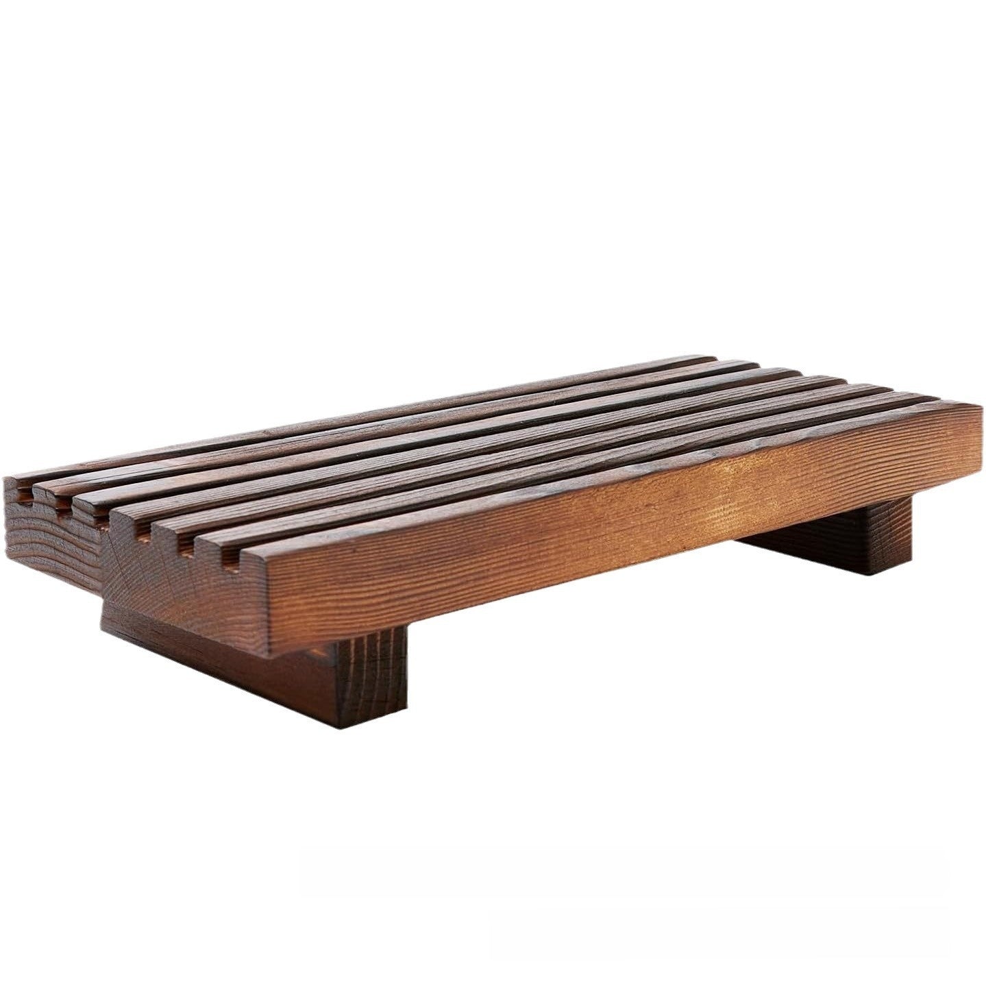 Wooden tray support