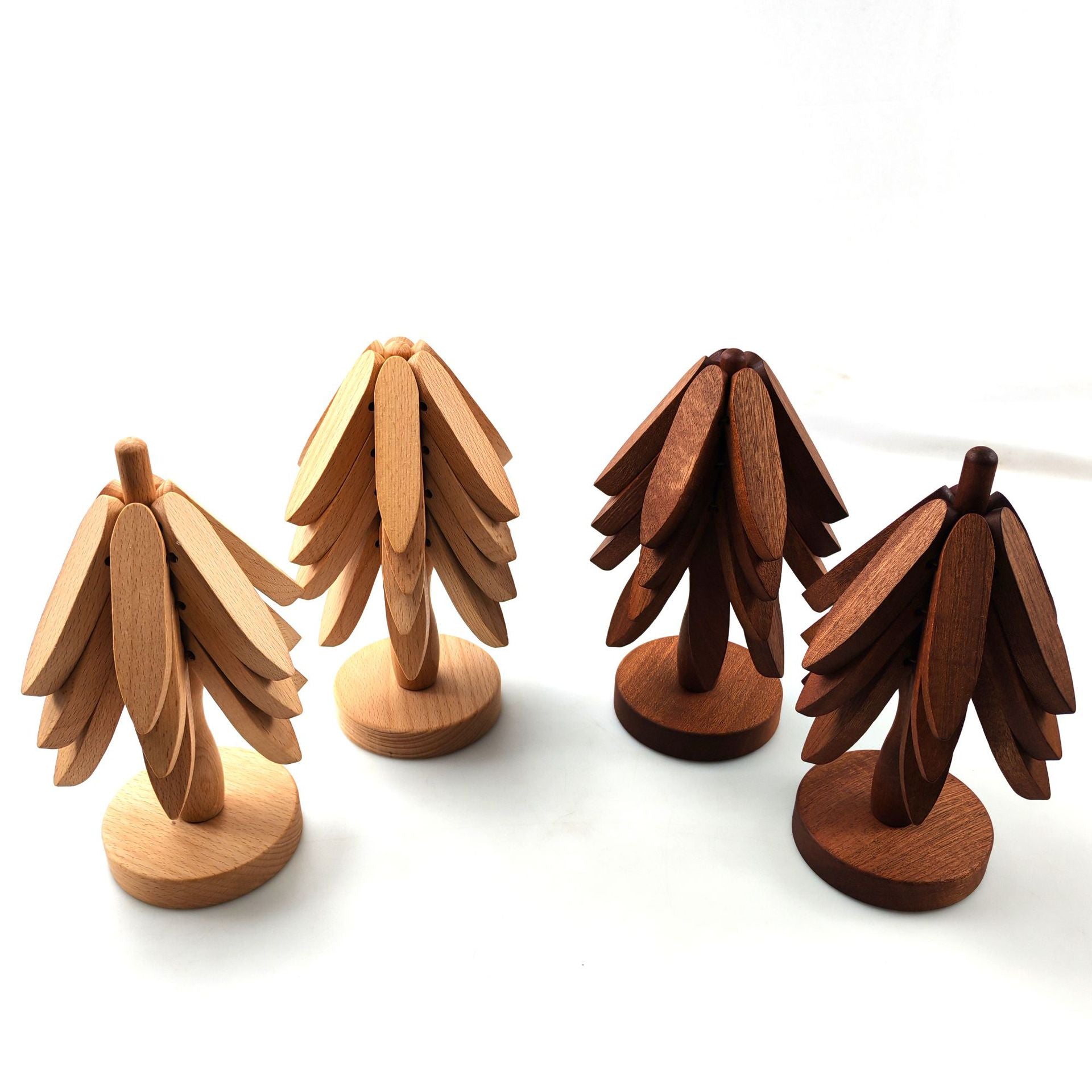 Wooden Tree Insulation Mat for Dining Table