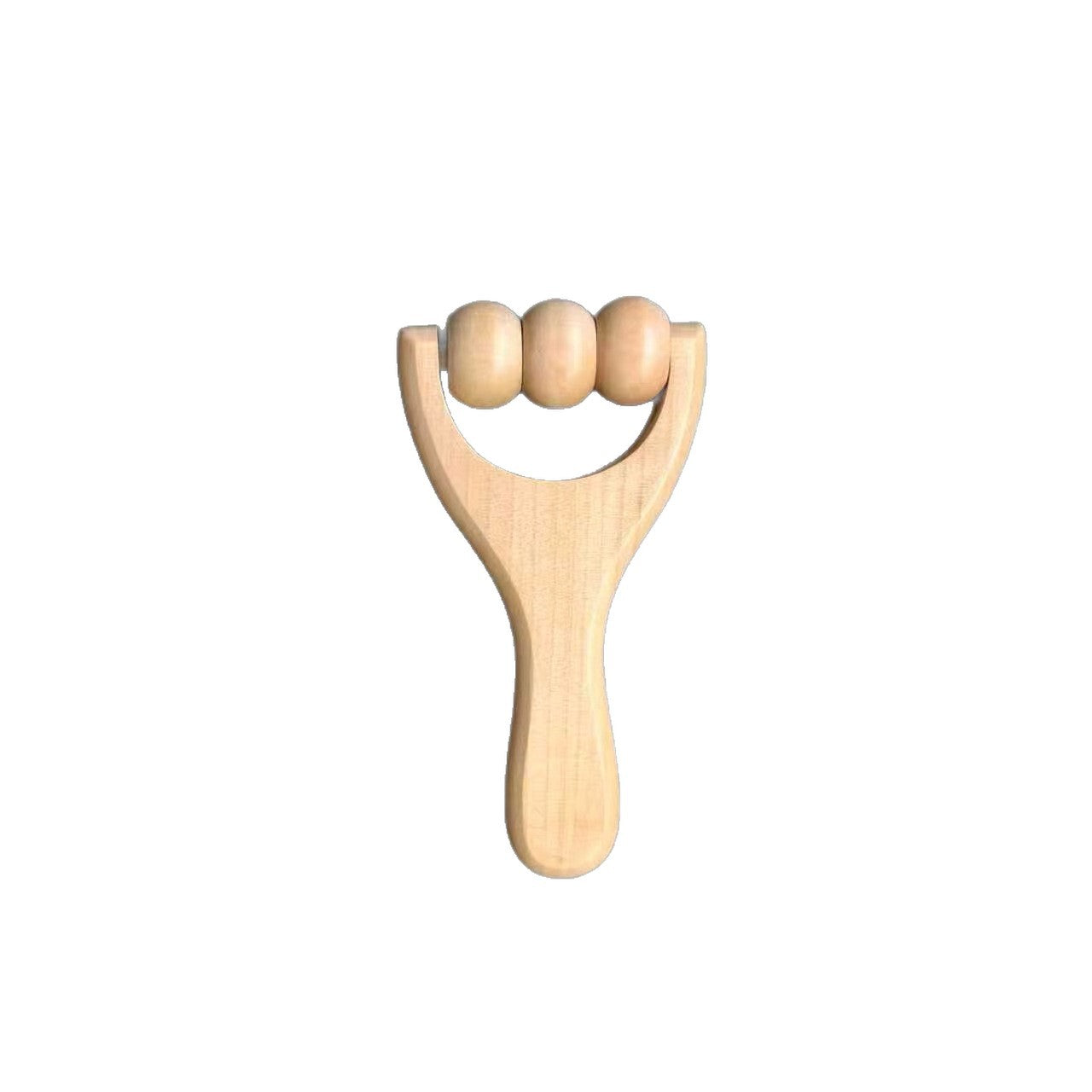Wooden Triple Ball Massage Roller
