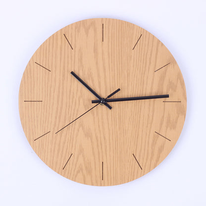 wooden wall clock