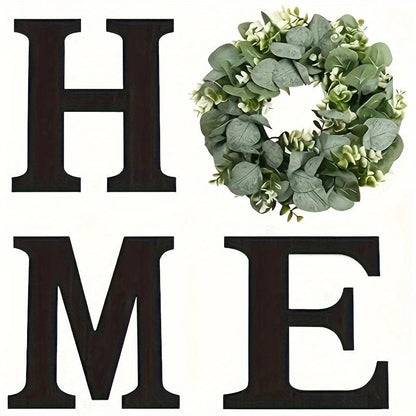 Wooden Wall Hanging Letter Garland for Home Door Decor