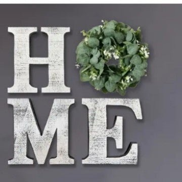 Wooden Wall Hanging Letter Garland for Home Door Decor