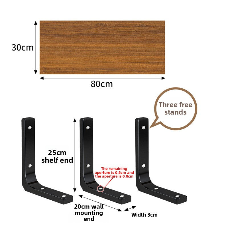 Wooden Wall Mounted Shelf