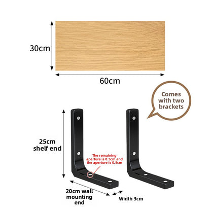 Wooden Wall Mounted Shelf