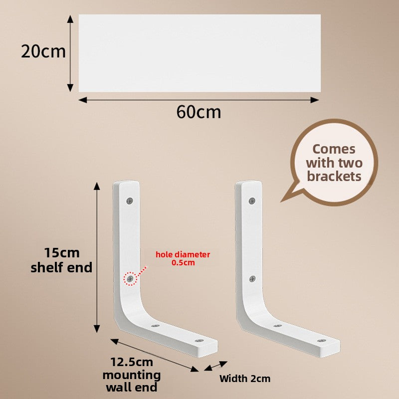 Wooden Wall Mounted Shelf