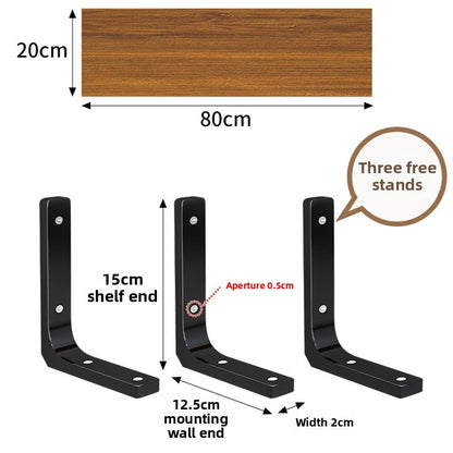 Wooden Wall Mounted Shelf