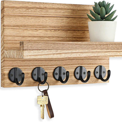 Wooden Wall Rack
