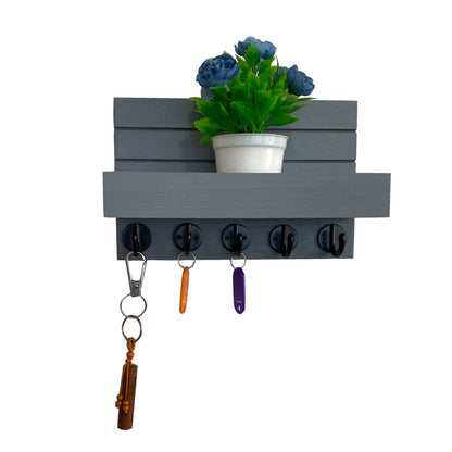 Wooden Wall Rack