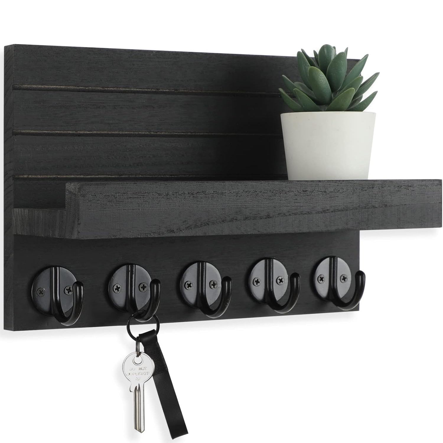 Wooden Wall Rack