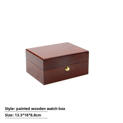 wooden watch box