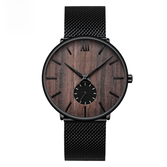 wooden watch