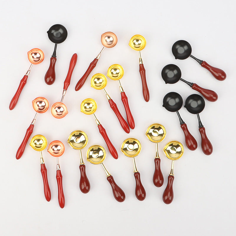 Wooden Wax Melting Spoon