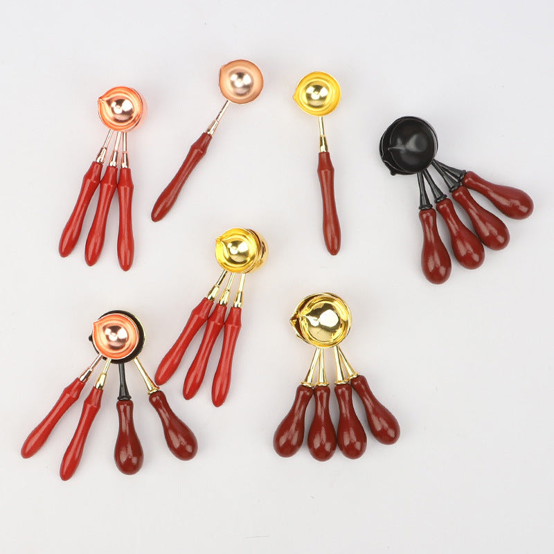Wooden Wax Melting Spoon