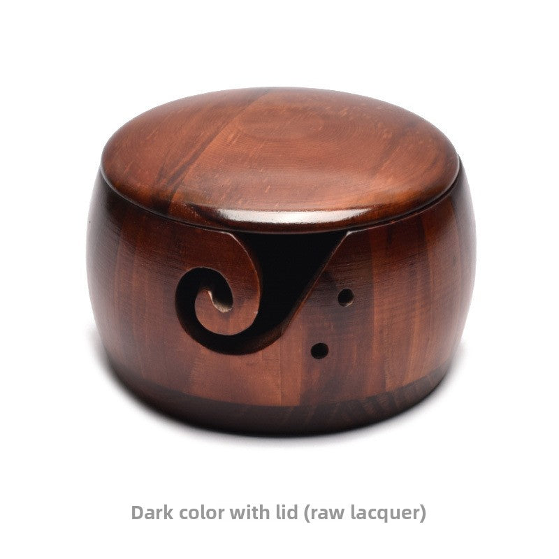 Wooden Yarn Bowl