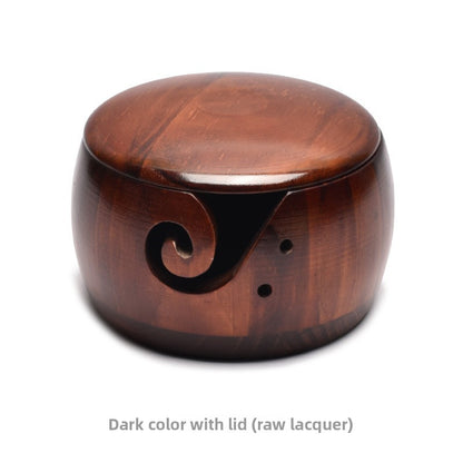 Wooden Yarn Bowl