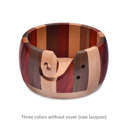 Wooden Yarn Bowl