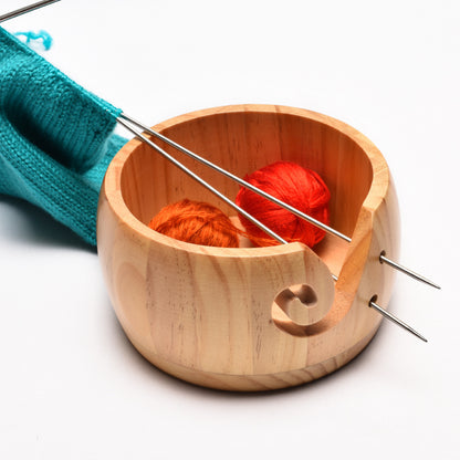 Wooden Yarn Bowl