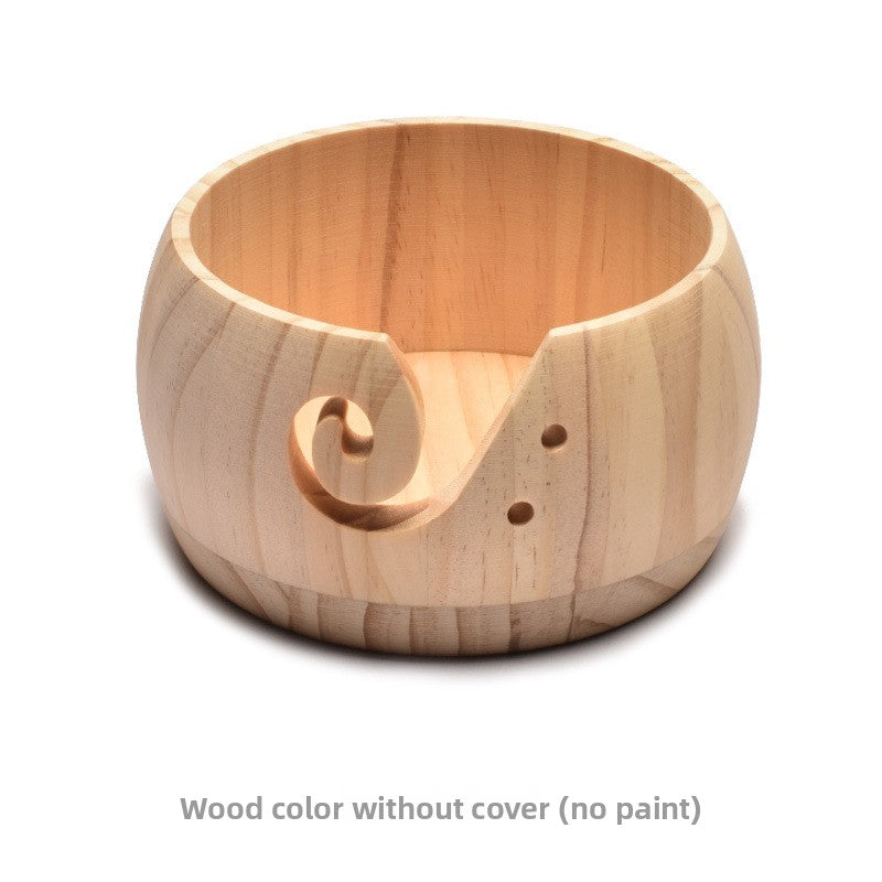 Wooden Yarn Bowl