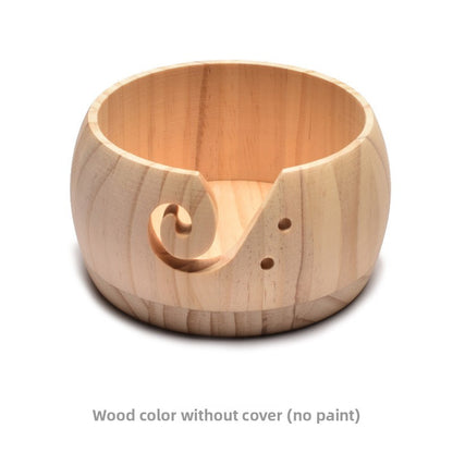 Wooden Yarn Bowl